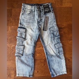 Relaxed Fit Cargo Jeans for Kids size 4t